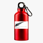 Металлическая бутылка 400 мл UV-DTF