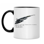 Кружка двухцветная