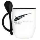 Кружка с ложкой