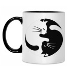 Кружка двухцветная