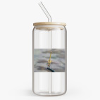 Банка с бамбуковой крышкой