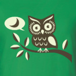 Сова на ветке