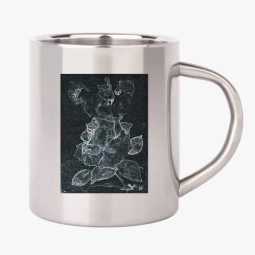 Кружка металлическая Зимняя рапсодия