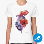 Женская спортивная футболка