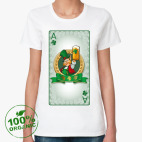 Женская футболка органик