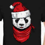 Панда Санта-Клаус