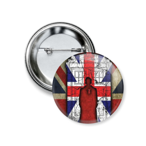 Значок 37мм Britain Doctor