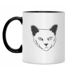 Кружка двухцветная