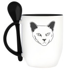 Кружка с ложкой