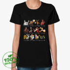 Женская футболка органик