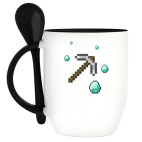 Кружка с ложкой