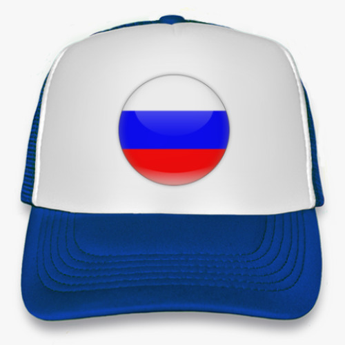 Кепка-тракер с принтом РОССИЯ