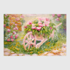 Тележка с цветами