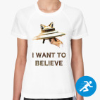 Женская спортивная футболка