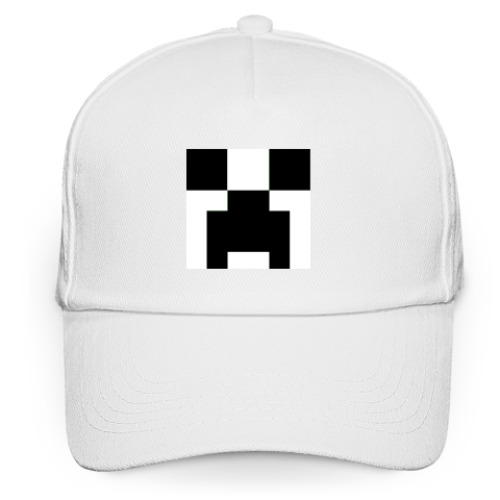 Кепка бейсболка с принтом Creeper