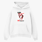 Толстовка худи оверсайз