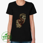 Женская футболка органик