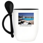 Кружка с ложкой