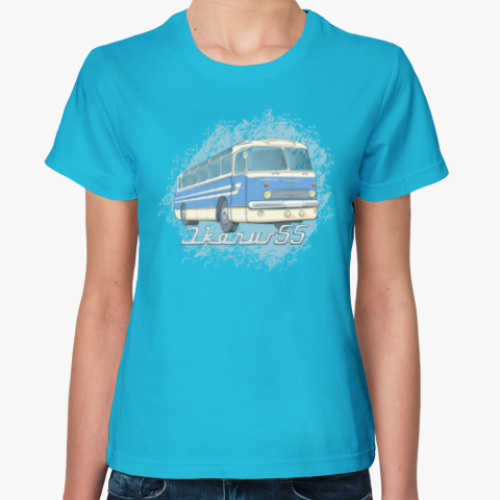 Женская футболка с принтом IKARUS 55