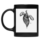 Кружка цветная UV-DTF