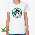 Женская футболка органик
