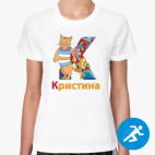 Женская спортивная футболка