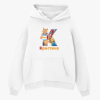 Толстовка худи оверсайз