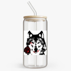 Банка с бамбуковой крышкой