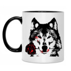 Кружка двухцветная