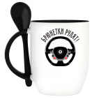 Кружка с ложкой