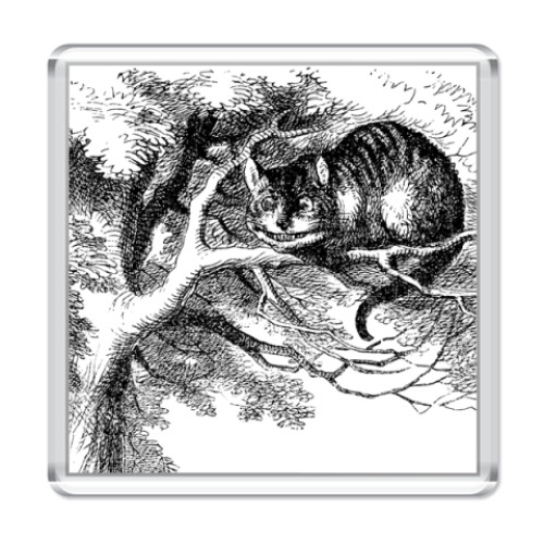 Магнит  'Чеширский Кот'