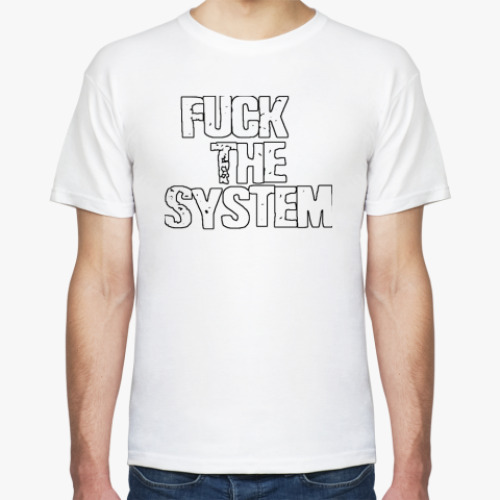 Футболка Fuck the SYSTEM