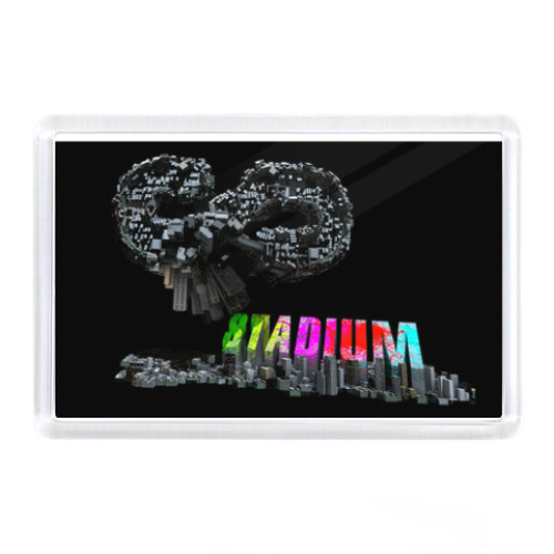 Магнит с принтом Stadium Live