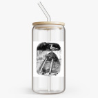 Банка с бамбуковой крышкой