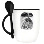 Кружка с ложкой