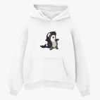 Толстовка худи оверсайз