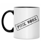 Кружка двухцветная