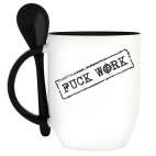 Кружка с ложкой