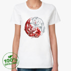 Женская футболка органик