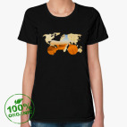 Женская футболка органик