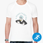 Мужская спортивная футболка