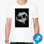 Мужская спортивная футболка