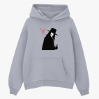 Толстовка худи оверсайз