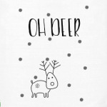 Снежный олень Oh deer