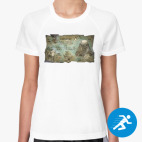 Женская спортивная футболка