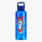 Прозрачная спортивная бутылка