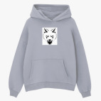 Толстовка худи оверсайз