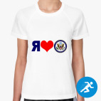 Женская спортивная футболка