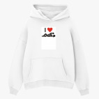 Толстовка худи оверсайз