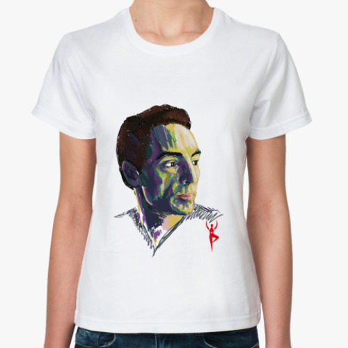 Классическая футболка с принтом Джордж Баланчин